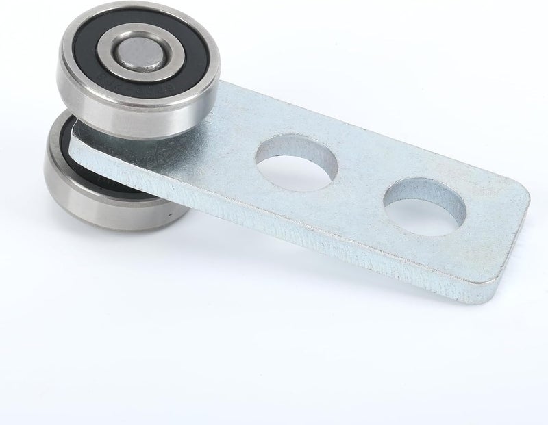 Fuperoo 2 Wheel Trolley Assembly Rollers.Two Bearing Trolley Assembly.The top of The Trolley has Room for Set Screws, Allowing The use of a 1-5/8" high Strut Channel - Image 3